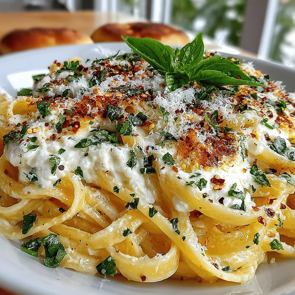 Lemon Ricotta Pasta Delight is a dish that beautifully marries the vibrant zest of fresh lemons with the creamy richness of ricotta cheese, creating a culinary experience that is both comforting and sophisticated. This delightful recipe manages to elevate any meal, making it an ideal choice for casual weeknight dinners or more festive occasions. The balance of flavors—creamy, zesty, and aromatic—creates a harmonious blend that tantalizes the taste buds and satisfies the senses.
