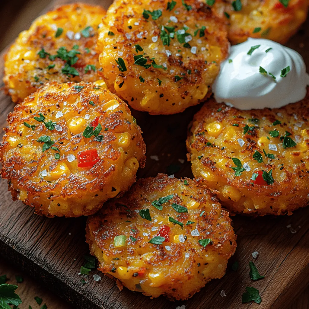 Golden Sweet Corn Fritter Cakes are a delightful culinary creation that brings together the sweet, juicy flavor of corn with a crispy, golden exterior that’s hard to resist. Whether enjoyed as a savory snack, a versatile side dish, or a fun appetizer, these fritter cakes are beloved by many for their simplicity and flavor. The recipe is not only easy to follow but also allows for creative variations, making it a favorite among home cooks and professional chefs alike.