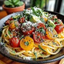 As the culinary world continues to embrace fresh and wholesome ingredients, one dish has emerged as a favorite among health-conscious food enthusiasts and busy home cooks alike: Fresh Tomato Avocado Pasta. This delightful recipe is not only visually appealing with its vibrant colors but also boasts a medley of flavors that celebrate the essence of seasonal produce. It’s an ideal choice for any occasion—whether you're whipping up a quick weeknight dinner or taking your time to savor a leisurely weekend meal. With its simplicity in preparation and the use of fresh ingredients, this dish is bound to become a staple in your cooking repertoire.