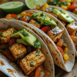 In recent years, plant-based diets have surged in popularity, captivating the attention of health enthusiasts and food lovers alike. This shift isn't solely due to the myriad health benefits associated with a plant-based lifestyle; it's also because of the incredible flavors and diversity that these diets offer. Among the standout recipes that embody this exciting culinary shift is Crispy Tofu Fajita Wraps. This dish artfully combines the satisfying crunch of perfectly crispy tofu with the vibrant, zesty flavors of sautéed bell peppers and onions, all encased in a warm tortilla.