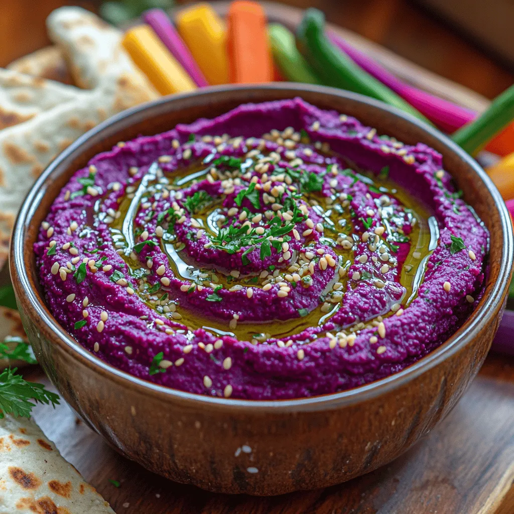 In the ever-evolving landscape of plant-based cuisine, dips often take center stage as versatile accompaniments to a variety of dishes. Among these, velvety roasted beet hummus stands out as a vibrant and healthful option that not only tantalizes the taste buds but also brings an eye-catching burst of color to your table. Unlike traditional hummus, which typically relies on chickpeas as its primary ingredient, this unique variation incorporates roasted beets, lending it a rich, earthy flavor and a striking magenta hue.