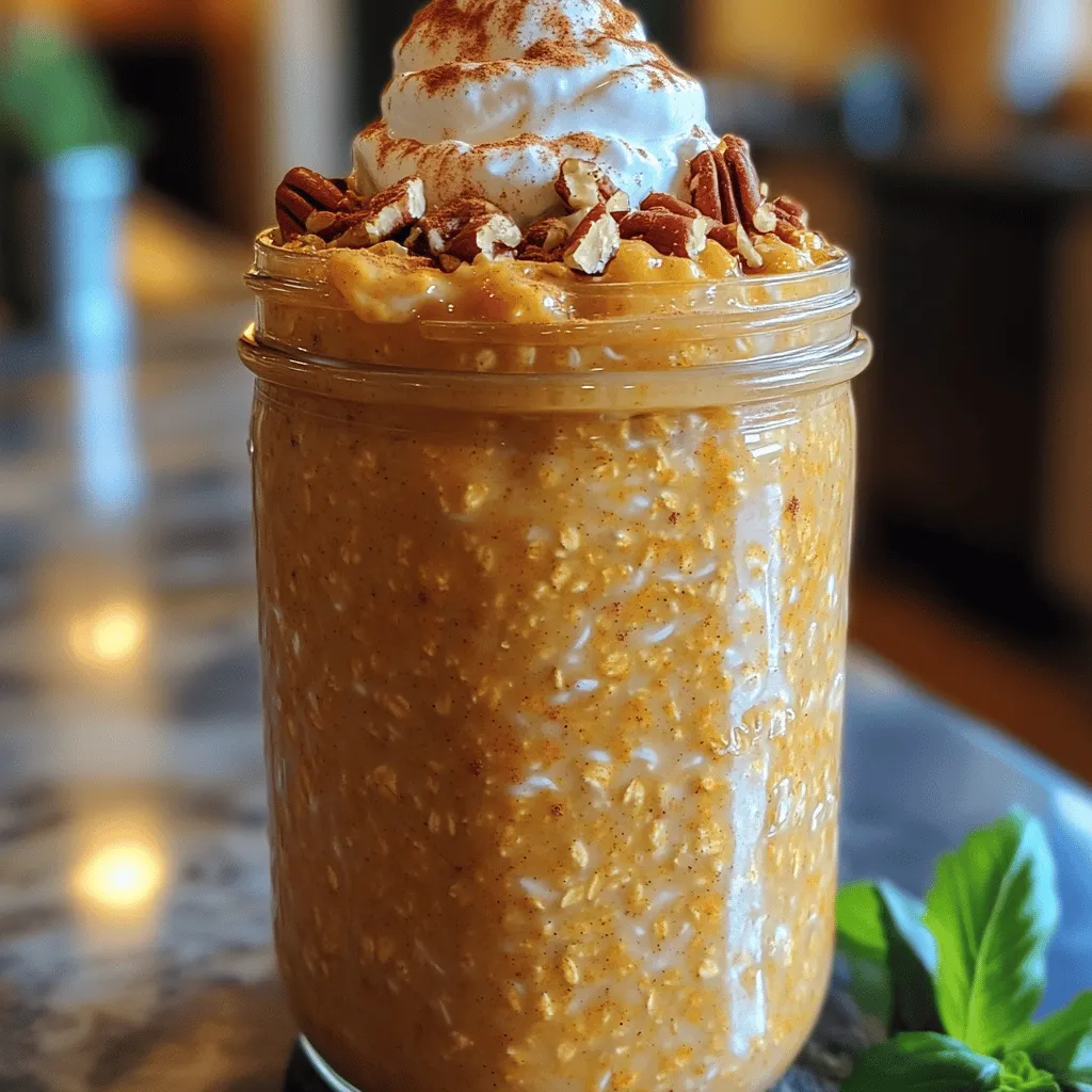 As the crisp autumn air begins to settle in, there’s nothing quite like the comforting flavors of pumpkin pie to evoke the warm memories of holiday gatherings. While traditional pumpkin pie is a beloved dessert, we’re excited to introduce a delightful twist that transforms this classic into a wholesome breakfast option: Spiced Pumpkin Pie Overnight Oats. This recipe marries the earthy sweetness of pumpkin with the creamy texture of oats, making it an ideal choice for those seeking a nutritious yet indulgent start to their day.