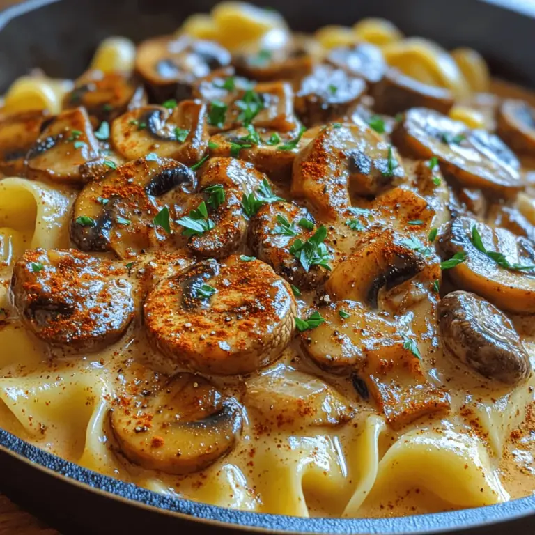 Mushroom stroganoff, a beloved variation of the classic beef stroganoff, is a comforting dish that evokes feelings of warmth and satisfaction. Traditionally rich and savory, this dish has found a special place in the hearts of those seeking a hearty vegetarian alternative. Enter the Mushroom Extravaganza Stroganoff, a vibrant and flavorful rendition that showcases the earthy sweetness of mushrooms and the creaminess of a rich sauce. This dish not only satisfies the cravings for comfort food but also invites a wholesome twist to mealtime.