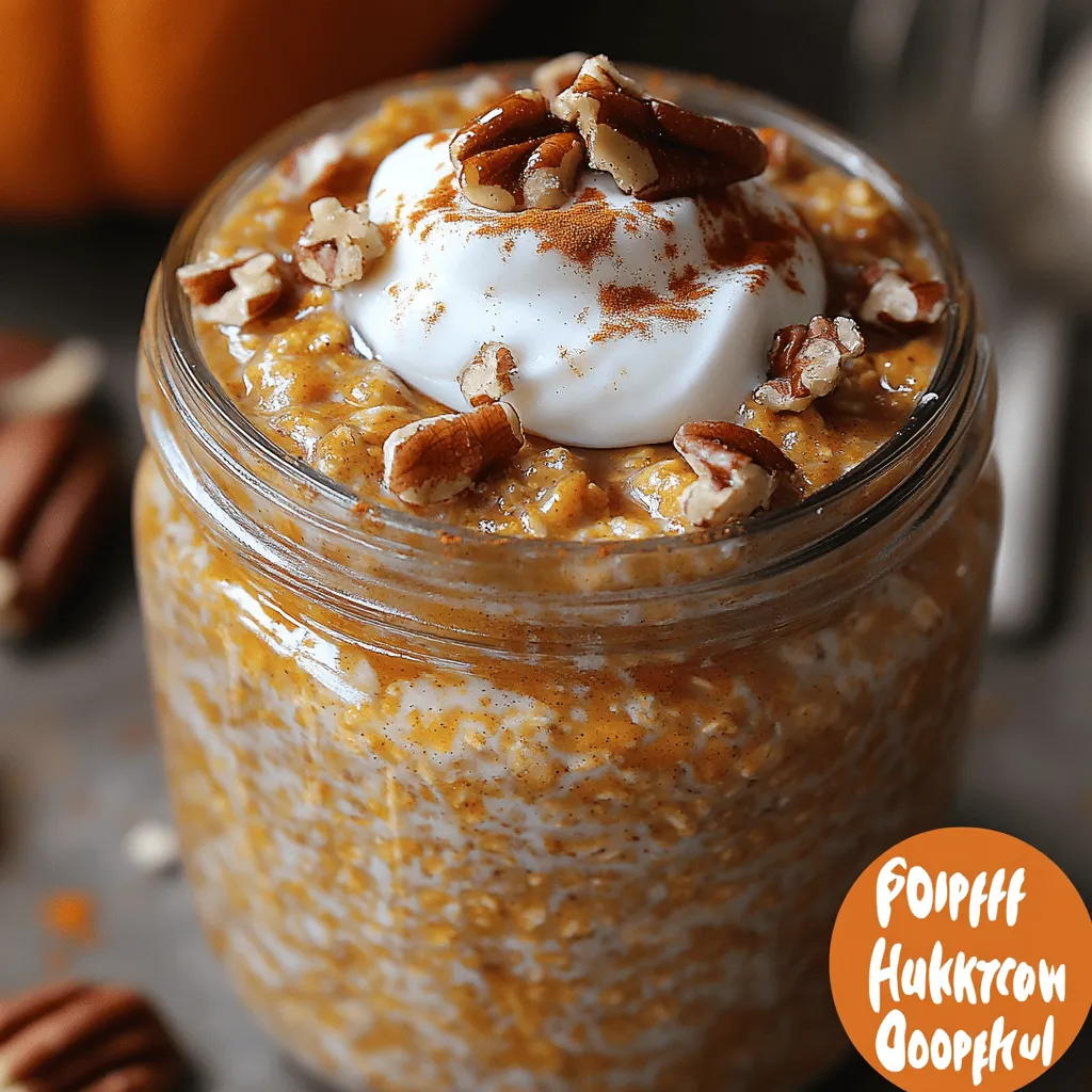 In the realm of breakfast options, few dishes can boast the comforting warmth and nostalgic flavors of pumpkin pie. Enter Spiced Pumpkin Pie Overnight Oats—an innovative twist on a classic dessert that transforms it into a nutritious and fulfilling morning meal. This recipe not only captures the essence of fall with its rich spices and creamy texture but also offers a convenient way to enjoy a wholesome breakfast that can be prepared in advance.