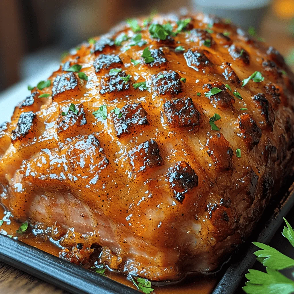 When it comes to festive gatherings, few dishes can rival the allure of a perfectly glazed ham. The Sweet & Spicy Ginger Honey Glazed Ham stands out not just for its rich flavors, but also for its ability to bring people together around the dining table. This dish combines the warmth of ginger, the sweetness of honey, and just the right amount of heat to create a glaze that tantalizes the taste buds and leaves guests craving more.