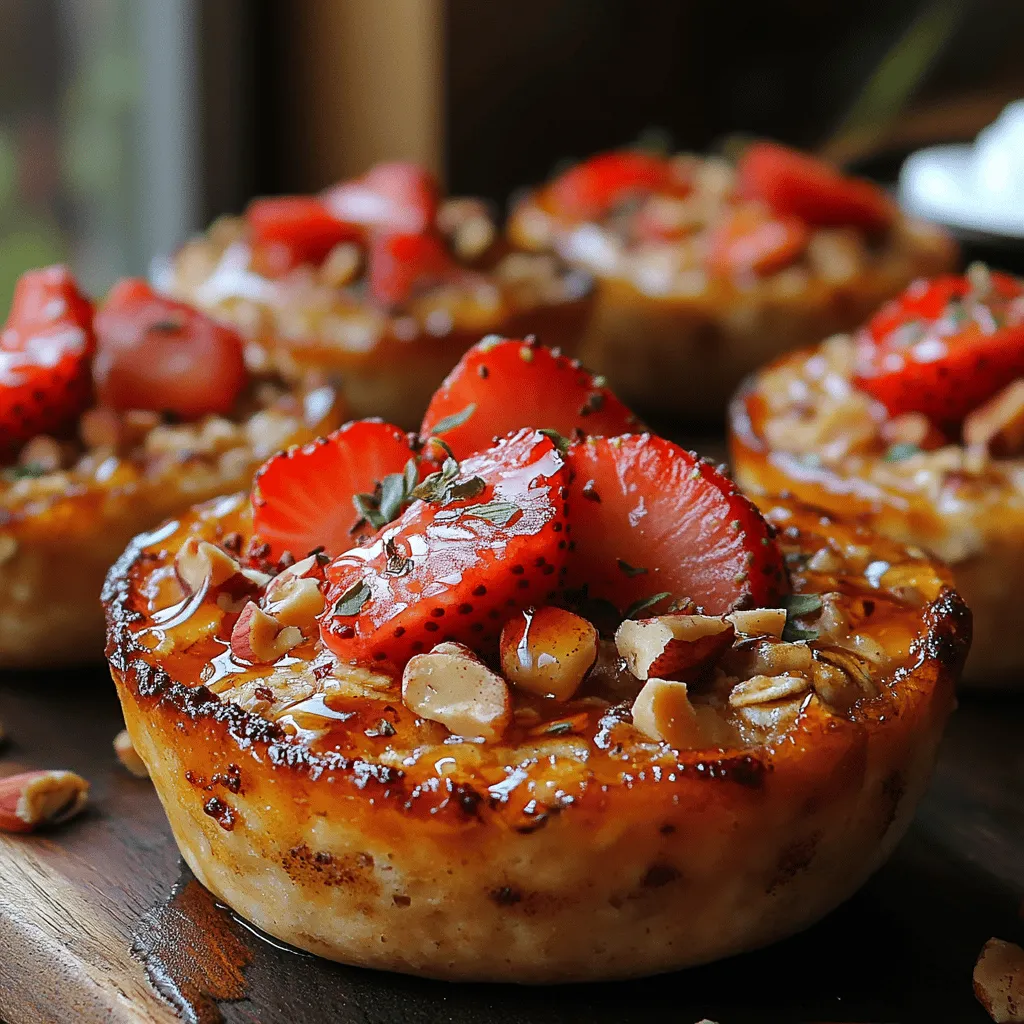 In today’s fast-paced world, the quest for healthy snacks and satisfying breakfast options has never been more critical. As people become increasingly aware of the importance of wholesome ingredients, recipes that combine nutrition with flavor have gained immense popularity. One such recipe that checks all the boxes is Sweet Strawberry Oat Cups. These delightful treats not only satisfy your sweet cravings but also pack a nutritious punch, making them a perfect choice for breakfast or a mid-day snack.
