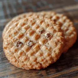 In the world of baking, few treats evoke feelings of nostalgia and comfort quite like cookies. Among these beloved confections, Crunchy Peanut Butter Bliss Cookies stand out for their rich flavor, delightful texture, and simplicity in preparation. These cookies are not just a sweet indulgence, but a delightful experience that brings warmth to any kitchen. Whether enjoyed as an afternoon snack or served as a sweet addition to gatherings, they are sure to please cookie lovers of all ages.