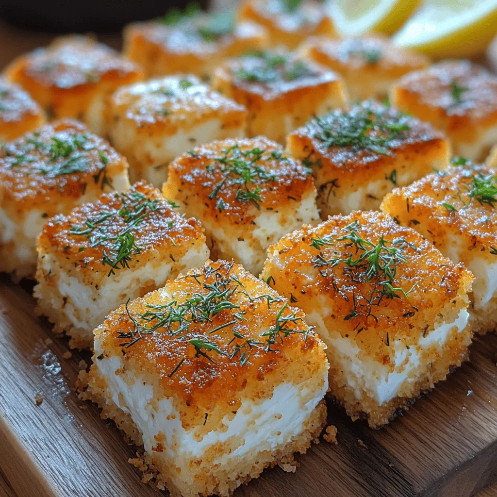 Feta cheese has surged in popularity, becoming a culinary staple that chefs and home cooks alike use to enhance a diverse array of dishes. Its unique flavor profile, characterized by a creamy texture and tangy taste, makes it a perfect addition to salads, pastas, and even baked goods. The rising trend of crispy baked dishes has created a delightful intersection where the richness of feta meets the satisfying crunch of a baked crust. One such dish that exemplifies this trend is the Crispy Baked Feta Crust Cubes, a simple yet elegant recipe that promises to elevate any meal or occasion.