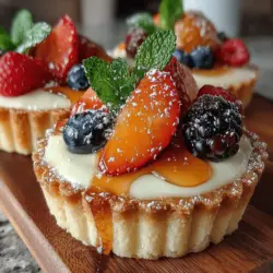 As the sun shines brighter and the days grow longer, the allure of summer desserts becomes irresistible. There's something uniquely refreshing about a dessert that showcases the vibrant flavors and colors of the season. Among the myriad of options available, the Delightful Mini Summer Fruit Tarts stand out as a perfect seasonal treat. These charming little tarts are not only visually appealing but also bursting with the essence of summer. They are ideal for gatherings, picnics, and celebrations, offering a delightful way to enjoy the fruits of the season.