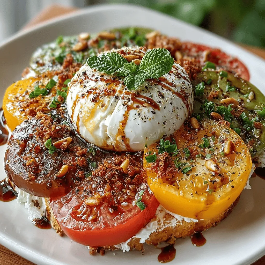 As the warmth of summer envelops us, the allure of fresh salads becomes increasingly irresistible. These vibrant dishes not only provide a refreshing respite from the heat but also celebrate the season’s bounty. Among the myriad of salad options, the Fresh Tomato Burrata Salad stands out as a quintessential choice—perfect for casual gatherings, picnics, or as a light meal. This dish marries the rich creaminess of burrata cheese with the juicy sweetness of ripe tomatoes, creating a visual and culinary delight that tantalizes the taste buds.