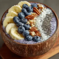 In recent years, smoothie bowls have emerged as a popular choice for health-conscious individuals seeking a delicious and nutritious breakfast option. These vibrant bowls combine the best of smoothies and wholesome toppings, creating a visually appealing and satisfying meal that’s perfect for any time of day. Among the many delightful variations of smoothie bowls, the Blueberry Bliss Smoothie Bowl stands out for its rich flavor, appealing color, and impressive health benefits.