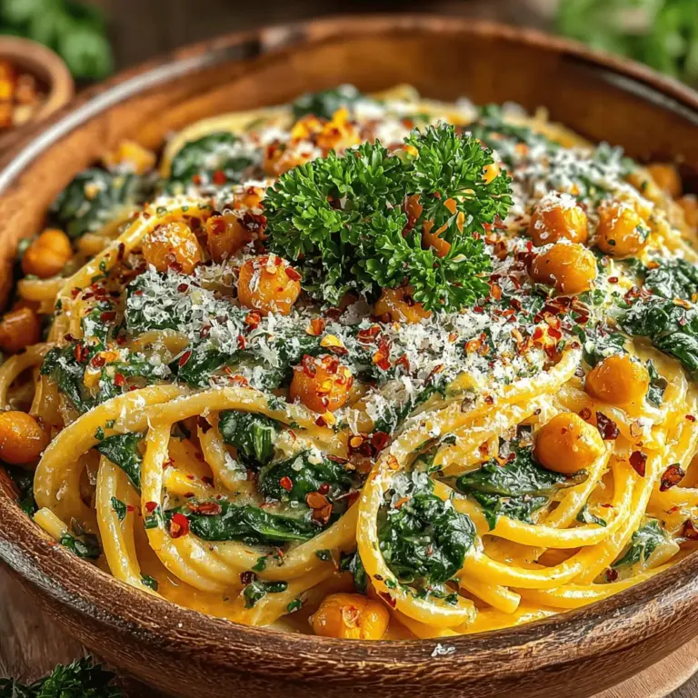 In the realm of comforting meals, creamy garlic herb chickpea pasta stands out as a delightful dish that melds rich flavors with wholesome ingredients. This recipe not only satisfies the palate but also nourishes the body, making it a perfect choice for busy weeknights or leisurely weekend dinners. With a creamy texture and aromatic herbs, this pasta dish appeals to both vegetarians and vegans, showcasing the versatility of chickpeas as a plant-based protein source.