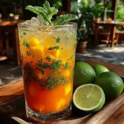 As the sun blazes overhead and the days grow longer, nothing quite captures the essence of summer like a refreshing iced tea. Among the myriad of flavors that one can explore, Tropical Mango Passionfruit Iced Tea stands out as a vibrant and invigorating option that can whisk you away to a sun-soaked beach with just one sip. This delightful beverage is a harmonious blend of the rich sweetness of ripe mango and the exotic tang of passionfruit, perfectly balanced with a hint of zesty lime. Not only is this iced tea a perfect treat for warm days, but it also serves as an impressive centerpiece for gatherings, barbecues, and picnics.