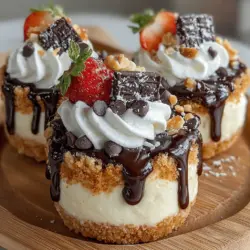 Ice cream has long been a staple of summer festivities, and adding it to the beloved pie format creates a unique dessert experience that is both joyful and satisfying. Mini ice cream pies allow for endless creativity; with a variety of ice cream flavors, crust options, and toppings, every pie can be tailored to individual tastes and preferences. This flexibility makes them perfect for gatherings where guests may have differing dietary restrictions or flavor inclinations.