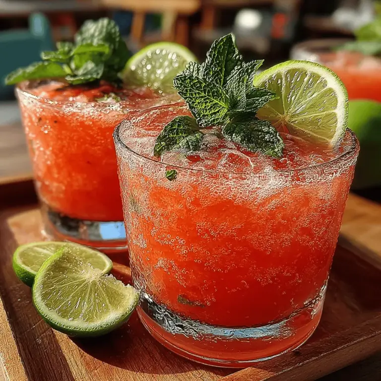 As the sun blazes down and temperatures soar, nothing quite satisfies like a cool, refreshing drink. Enter the Chilly Watermelon Bliss Slush, a delightful concoction that perfectly encapsulates the essence of summer. This slush is not just a treat for the taste buds; it’s a revitalizing beverage that combines the natural sweetness of watermelon with the hydrating properties of coconut water, making it an ideal companion for those hot days.