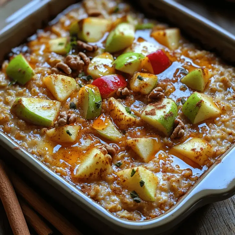 To create the perfect Cozy Baked Cinnamon Apple Oatmeal, it is essential to understand the key ingredients that not only contribute to its incredible taste but also offer a range of health benefits.