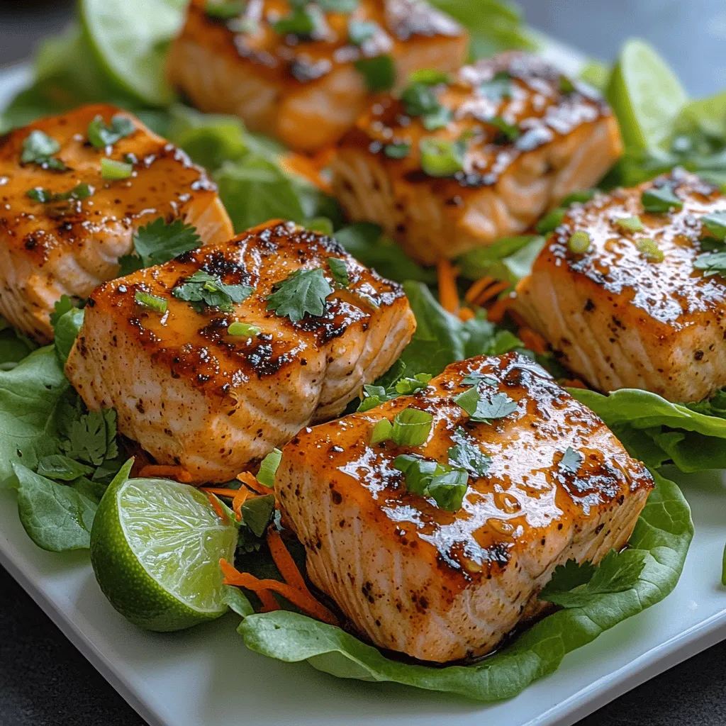 In recent years, a notable shift towards healthier eating habits has taken place, emphasizing lighter meals that are not only nutritious but also bursting with flavor. As people become more conscious of their dietary choices, the demand for fresh, wholesome recipes has surged. One dish that perfectly embodies this trend is Sweet Chili Salmon Lettuce Wraps. This recipe offers a delightful combination of taste and health, making it an excellent choice for lunch or dinner.