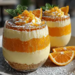As the sun shines brighter and temperatures rise, finding a refreshing treat to cool down becomes essential. Enter the Frozen Orange Creamsicle Cups—a delightful and invigorating dessert that captures the nostalgic flavor of classic orange creamsicles. This homemade version not only brings back fond childhood memories but also offers a healthier alternative to store-bought options, allowing you to enjoy a guilt-free indulgence. With the simplicity of the ingredients and the joy of creating frozen desserts at home, making these cups is an easy way to satisfy your sweet tooth while keeping things light and fresh.