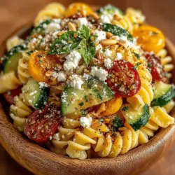 Pasta salads have long been celebrated as a versatile and refreshing dish that can elevate any meal, especially during warm weather or gatherings. Their adaptability makes them a favorite among home cooks and professional chefs alike. Among the myriad of pasta salad recipes, the Zesty Cold Lemon Basil Pasta Salad stands out for its vibrant flavors and wholesome ingredients. This dish perfectly marries the zesty brightness of lemon with the aromatic notes of fresh basil, complemented by the satisfying crunch of fresh vegetables. It’s not just a dish; it’s an experience that invigorates the palate and brings a burst of freshness to your dining table.