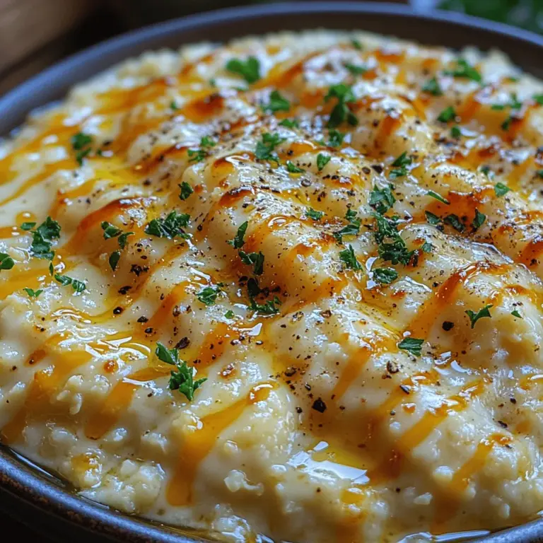 To create the perfect Cheesy Cauliflower Delight, it’s essential to understand the key ingredients and their contributions to the dish.