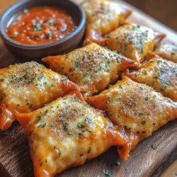 When it comes to appetizers that tantalize the taste buds and impress guests, few dishes can rival the appeal of crispy mozzarella wonton dippers. This delightful fusion of Italian cheese and Asian-inspired wrappers offers a unique twist that makes them a standout option for any gathering. Whether served at a casual get-together, a party, or simply as a snack at home, these dippers are sure to become a favorite among friends and family alike.