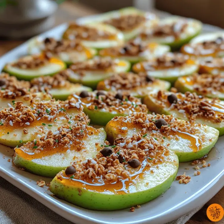 When it comes to topping your Crunchy Apple Nacho Slices, the method of application can make all the difference. To achieve an even distribution of flavors, consider the following tips: