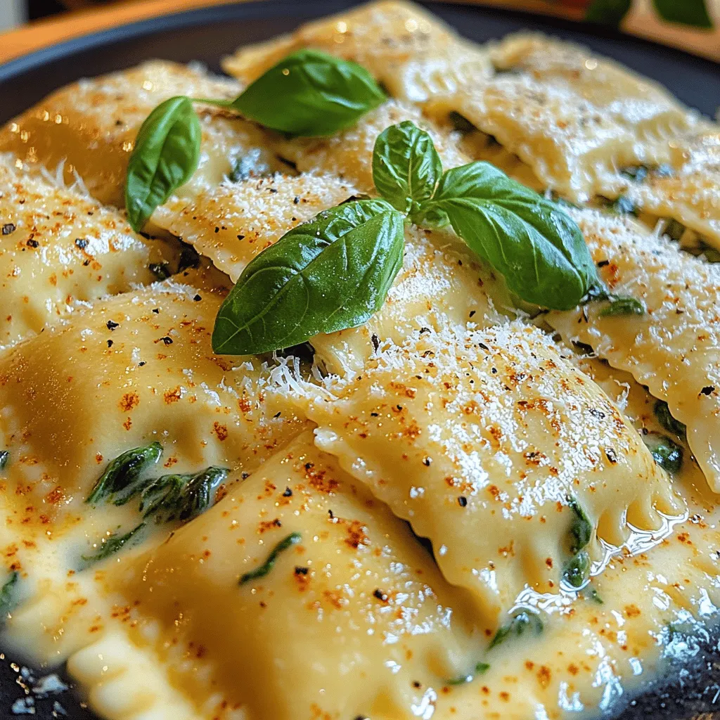 When it comes to Italian cuisine, few dishes evoke the warmth and comfort of a homemade pasta dish quite like ravioli. The Creamy Spinach Ricotta Ravioli is not just a meal; it’s a culinary experience steeped in history and tradition. This dish combines the rich flavors of creamy ricotta and vibrant spinach, enveloped in tender pasta, creating a symphony of taste that dances on your palate. Whether you're looking to impress guests at a dinner party or simply want to indulge in a comforting meal, this ravioli recipe stands out as a beloved classic.
