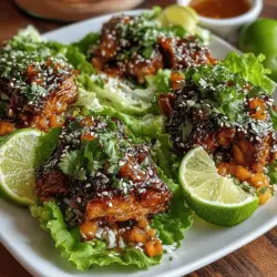 Sticky Honey Soy Chicken Lettuce Cups are the perfect fusion of taste and nutrition, making them an ideal choice for both appetizers and light meals. This recipe marries the sweet richness of honey with the umami depth of soy sauce, creating a dish that is not only delicious but also visually stunning. Whether you're hosting a gathering or simply looking to treat yourself to something special, these lettuce cups will satisfy your cravings while being easy to prepare.