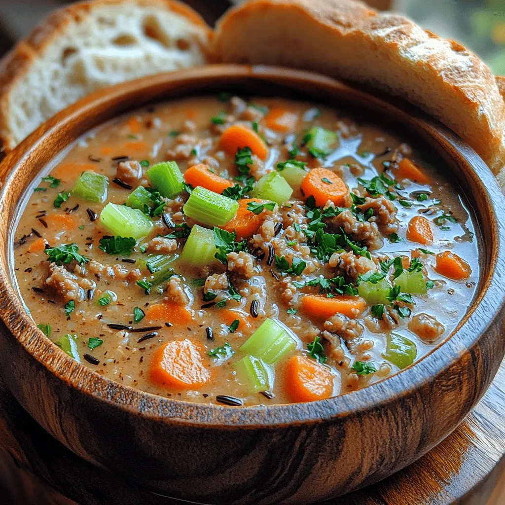 As the leaves turn golden and the air grows crisp, there's nothing quite like the comfort of a warm bowl of soup. Cozy Autumn Turkey & Wild Rice Soup embodies the essence of fall, with its hearty ingredients and inviting aromas that fill your home. This dish is not only a delightful way to celebrate the season, but it also offers a nourishing reprieve from the chill outside. With each spoonful, you experience the warmth and joy that only a comforting soup can provide.