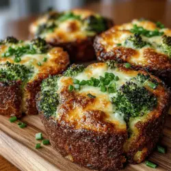 When it comes to comfort food, few dishes can rival the heartiness of potatoes, especially when they are transformed into bite-sized delights. The Mini Broccoli Cheddar Potato Cups are a perfect example of how to elevate humble ingredients into something extraordinary. These little cups are not only visually appealing but also pack a nutritious punch, making them an excellent option for both kids and adults alike. The delightful combination of tender potatoes, vibrant broccoli, and gooey cheddar cheese creates a flavor explosion that is sure to please any palate.