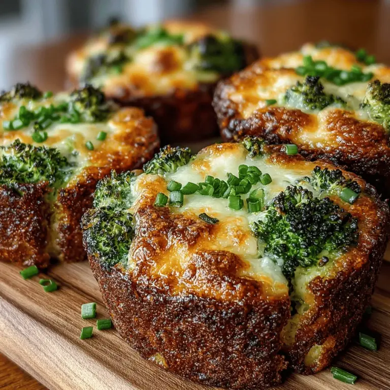 When it comes to comfort food, few dishes can rival the heartiness of potatoes, especially when they are transformed into bite-sized delights. The Mini Broccoli Cheddar Potato Cups are a perfect example of how to elevate humble ingredients into something extraordinary. These little cups are not only visually appealing but also pack a nutritious punch, making them an excellent option for both kids and adults alike. The delightful combination of tender potatoes, vibrant broccoli, and gooey cheddar cheese creates a flavor explosion that is sure to please any palate.