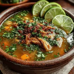 Spicy Hatch Chile Chicken Soup