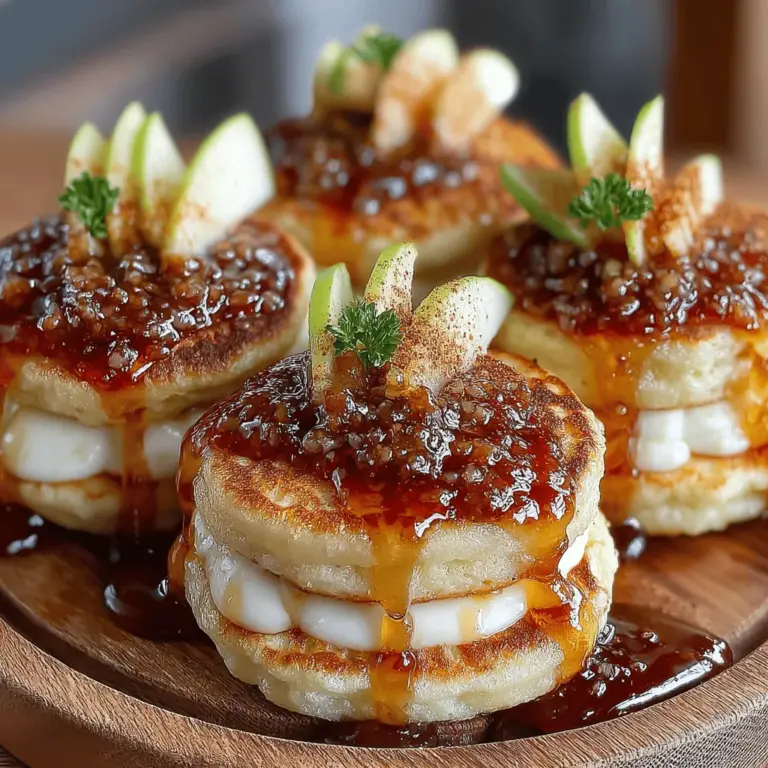 If you’re searching for a breakfast recipe that combines fun, flavor, and a touch of nostalgia, look no further than mini pancake sandwiches with apple butter. This delightful dish not only satisfies your morning hunger but also brings a creative twist to your breakfast table. The appeal of these mini pancake sandwiches lies in their bite-sized perfection, making them an enjoyable treat for both kids and adults alike.