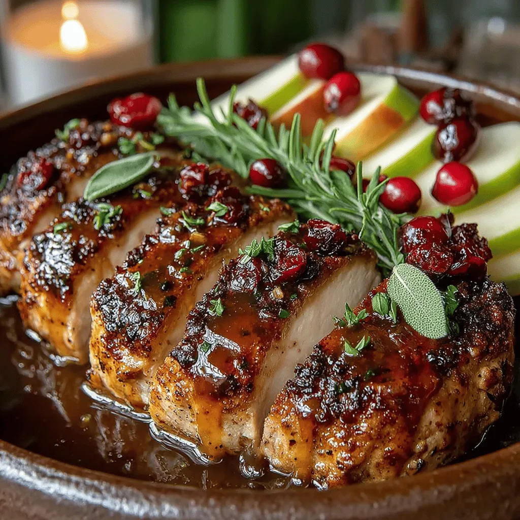 One of the appealing aspects of this recipe is its use of seasonal ingredients that not only taste wonderful but also bring numerous health benefits to the table. Apples, for instance, are a quintessential fall fruit, rich in dietary fiber and vitamin C. They promote heart health, aid digestion, and have been linked to a lower risk of chronic diseases. Combined with the lean protein of chicken and the aromatic properties of herbs, this dish is not only flavorful but also a smart choice for health-conscious eaters.