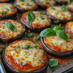 To create the best Mini Eggplant Pizza Bites, it’s essential to understand the role each ingredient plays in the overall flavor and texture of the dish. Let’s delve into the key components that make this recipe so irresistible.