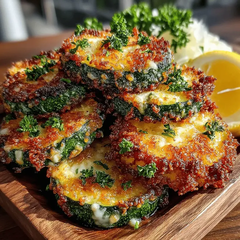 In the realm of healthy snacking, finding recipes that satisfy both the palate and dietary preferences can often feel like a challenge. Enter the Crispy Air Fryer Parmesan Zucchini Coins—a delightful snack that embodies the perfect balance of flavor and nutrition. These golden-brown bites are not just a great way to enjoy zucchini; they also serve as a fantastic alternative to traditional fried snacks that are often laden with excess oil and calories.