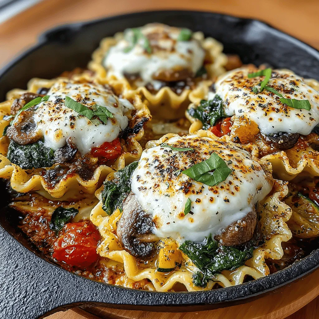 Lasagna has long been cherished as a comforting dish that brings families together, weaving a tapestry of rich flavors and hearty ingredients. But what if you could enjoy all the deliciousness of traditional lasagna in a fun and convenient format? Enter Mini Veggie Lasagna Skillet Cups—an innovative take on the classic favorite that is not only visually appealing but also incredibly versatile. These individual servings make for an ideal meal option for busy weeknights, meal prep, or entertaining guests with a twist.
