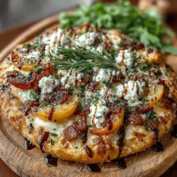 Peachy Summer Delight Pizza Recipe