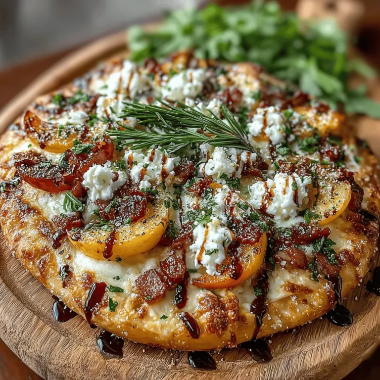 As the days grow longer and the sun shines brighter, the culinary world embraces the vibrant flavors of summer. Seasonal dishes that highlight fresh, local ingredients not only tantalize the taste buds but also evoke the warmth and joy of outdoor gatherings. One such dish that embodies the essence of summer is the Peachy Summer Delight Pizza. This innovative recipe artfully combines the sweetness of ripe peaches with the creaminess of luscious cheeses and the aromatic notes of fresh herbs, creating a symphony of flavors that is both refreshing and satisfying.