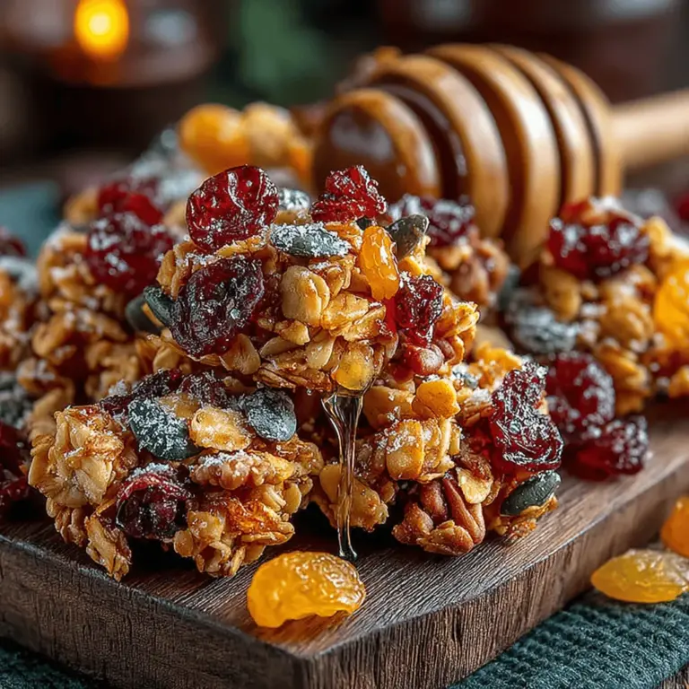 As the leaves turn golden and the air becomes crisp, there's an undeniable urge to embrace the warm, comforting flavors of autumn. One delightful way to celebrate this seasonal shift is through the creation of Pumpkin Spice Granola Clusters, a recipe that beautifully encapsulates the essence of fall. These clusters combine the wholesome goodness of rolled oats, the crunch of nuts, and the nutritional punch of pumpkin seeds, all harmonized with the aromatic spices of cinnamon, nutmeg, and ginger. Not only are they a delicious treat, but they also serve as a nutritious breakfast option or a satisfying snack throughout the day.