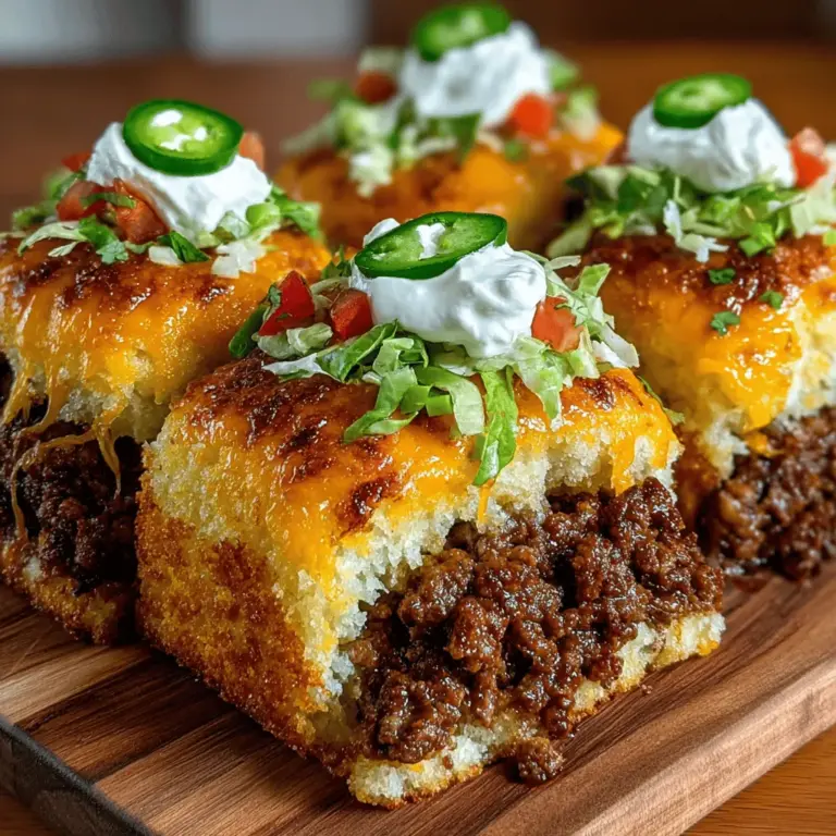 If you're searching for a dish that tantalizes the taste buds while offering a unique twist on traditional sliders, look no further than Spicy Green Chili Cornbread Muffin Sliders. This innovative recipe is a fusion of savory cornbread muffins and a hearty slider filling, bringing together comfort food and bold flavors in one delightful package. Whether you’re hosting a casual gathering, gearing up for game day, or simply looking to impress your family with a cozy dinner, these sliders are an excellent choice.