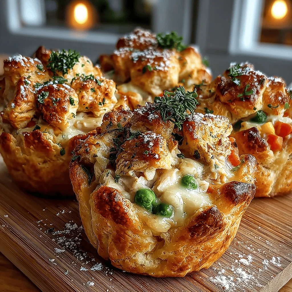Chicken pot pie has long been a cherished comfort food, evoking feelings of warmth and nostalgia. Its rich, creamy filling paired with a flaky crust makes it a timeless dish that brings joy to dinner tables across the globe. However, if you're looking to add a delightful twist to this classic, mini chicken pot pie biscuit bowls are the perfect solution. These bite-sized creations are not only cute and fun but also provide a fresh take on the traditional pot pie, making them ideal for family gatherings, casual get-togethers, or even a cozy night in.