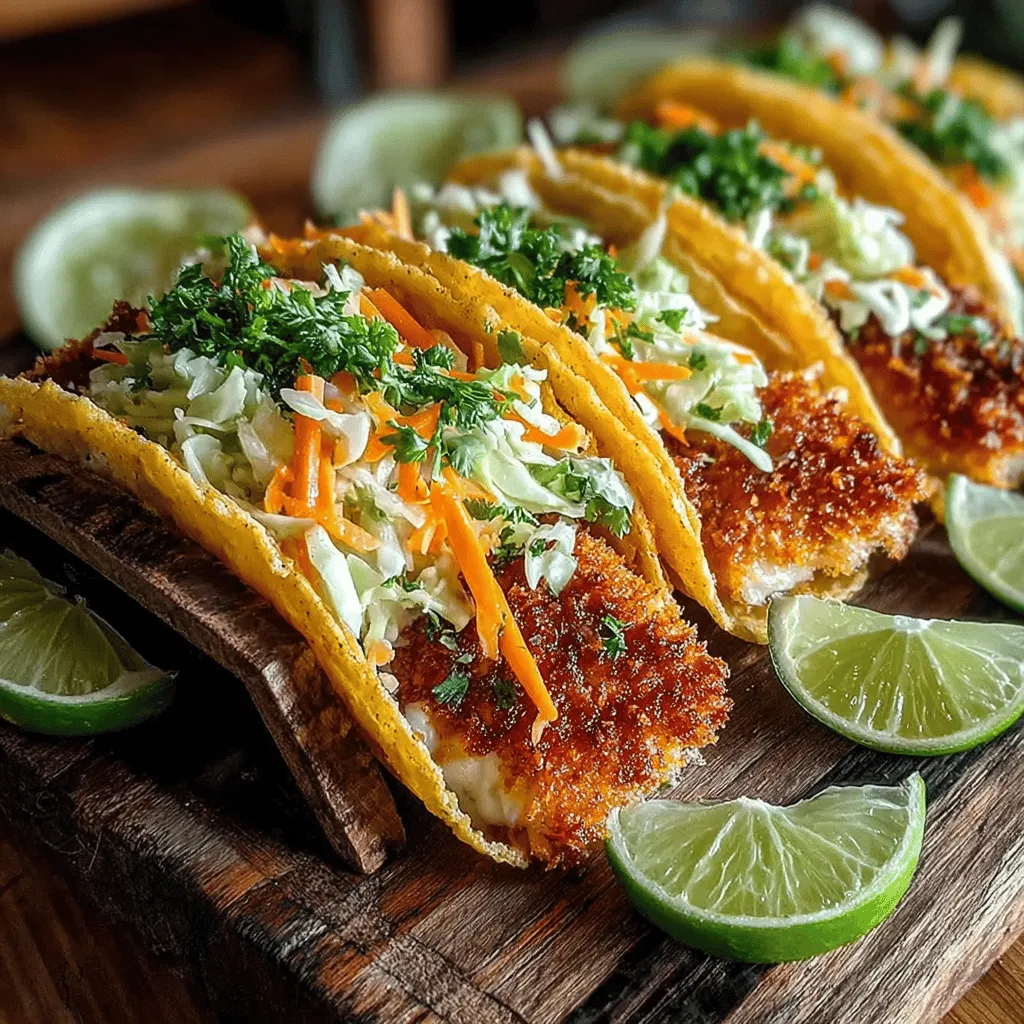 Fish tacos are a beloved culinary creation that beautifully marries the delicate flavors of seafood with the vibrant textures of crunchy slaw, all wrapped in a warm tortilla. Originating from the coastal regions of Mexico, fish tacos have become a staple in many cultures, celebrated for their versatility and satisfying nature. Whether you’re enjoying them at a beachside shack or making them at home, these tacos are a delightful way to savor fresh fish.
