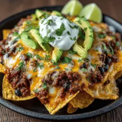 Nachos are more than just a snack; they have become a cultural phenomenon, transcending borders and uniting people over their shared love for crunchy chips piled high with toppings. Originating in Mexico, nachos have evolved into a versatile dish that can be enjoyed as an appetizer, a main course, or even a late-night indulgence. Among the myriad of ways to enjoy this classic favorite, Sizzling Spicy Chili Nachos stand out, combining layers of savory chili, melted cheese, and crispy tortilla chips into a mouth-watering experience that tantalizes the taste buds.