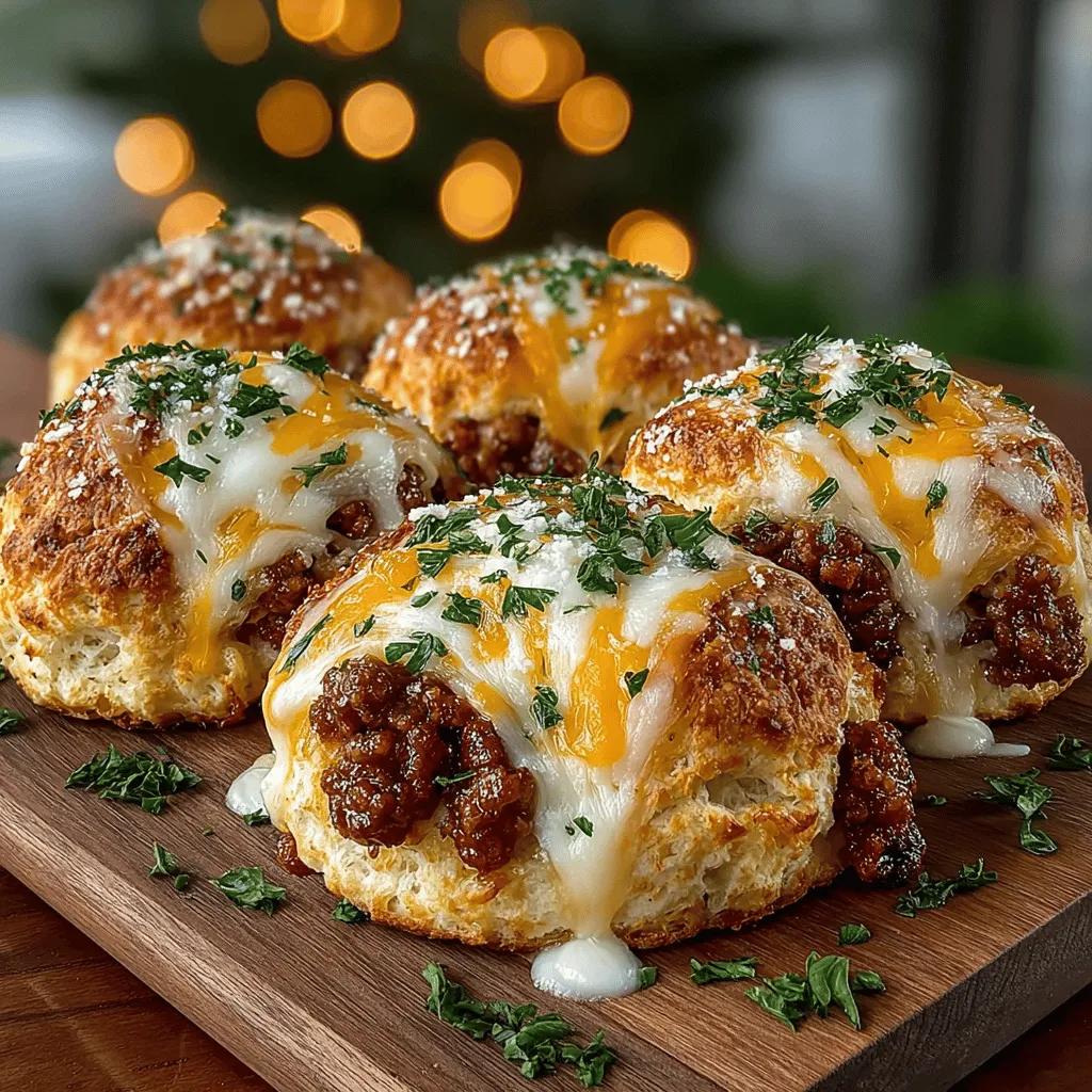 To create the ultimate Cheesy Mini Sausage Biscuit Melts, it's essential to understand the key ingredients that contribute to their irresistible taste and texture. Each component plays a vital role in the overall success of the recipe.
