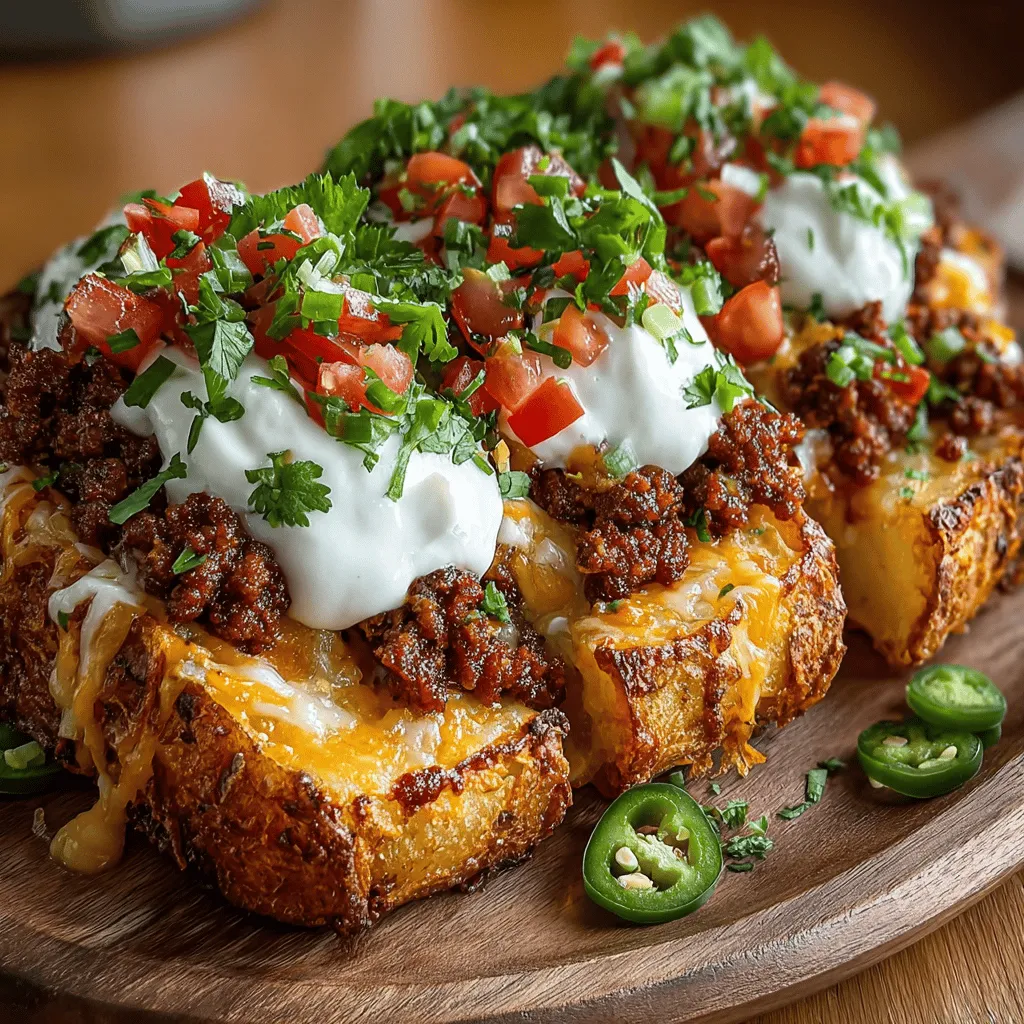 When it comes to comfort food that satisfies both the palate and the spirit, Loaded Hatch Chili Potato Wedges stand out as a prime contender. This dish features a tantalizing combination of crispy potato wedges, savory toppings, and bold flavors that will leave you craving more. Whether you’re hosting a gathering, cheering for your favorite team on game day, or simply enjoying a cozy family meal, these loaded potato wedges are the perfect addition to any menu.