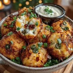 When it comes to appetizers and snacks, few dishes can compete with the delightful crunch and bold flavors of Spicy Cheesy Bites: Mini Cheddar Jalapeño Rice Fritters. These small, bite-sized treats are perfect for any occasion, whether you're hosting a lively party, enjoying a casual gathering with friends, or simply indulging in a comforting snack at home. The fusion of sharp cheddar cheese and spicy jalapeños creates a harmonious blend of flavors that is sure to tantalize your taste buds and keep everyone coming back for more.
