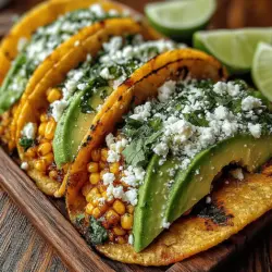 When it comes to culinary versatility, few dishes can rival tacos. These handheld delights can be filled with a variety of ingredients, making them suitable for any occasion or dietary preference. Among the myriad of taco recipes, Garlic Herb Roasted Sweet Corn Tacos stand out for their delightful combination of flavors and textures. This dish not only showcases the natural sweetness and crunch of fresh corn but also elevates it with the aromatic allure of garlic and the vibrant freshness of herbs. Perfect for weeknight dinners or gatherings, this vegetarian option is sure to please everyone at the table.