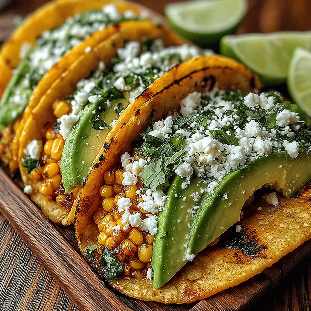 When it comes to culinary versatility, few dishes can rival tacos. These handheld delights can be filled with a variety of ingredients, making them suitable for any occasion or dietary preference. Among the myriad of taco recipes, Garlic Herb Roasted Sweet Corn Tacos stand out for their delightful combination of flavors and textures. This dish not only showcases the natural sweetness and crunch of fresh corn but also elevates it with the aromatic allure of garlic and the vibrant freshness of herbs. Perfect for weeknight dinners or gatherings, this vegetarian option is sure to please everyone at the table.