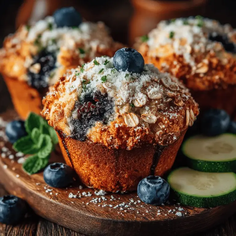 Are you looking for a delicious way to kickstart your mornings? Zucchini Blueberry Breakfast Muffins are an excellent choice that combines the best of both worlds: wholesome nutrition and delightful flavor. These muffins not only serve as a great breakfast option but also as a convenient snack, making them perfect for busy individuals or families on the go. The incorporation of fruits and vegetables into morning meals is vital, as it sets a positive tone for the day and helps to boost energy levels.